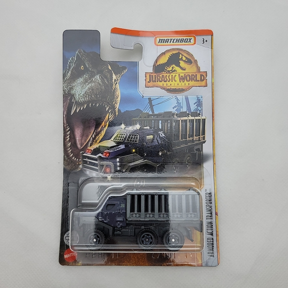 Matchbox Jurassic World Dominion Armored Action Transporter
